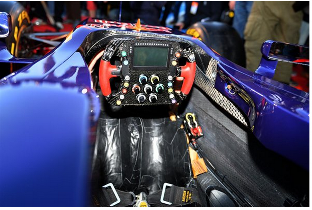 Steering F1 2014 display