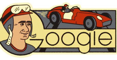Google ファン マヌエル ファンジオ 生誕 105周年