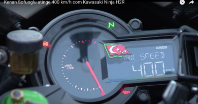 Kenan Sofuoglu atinge 400 km/h com Kawasaki Ninja H2R