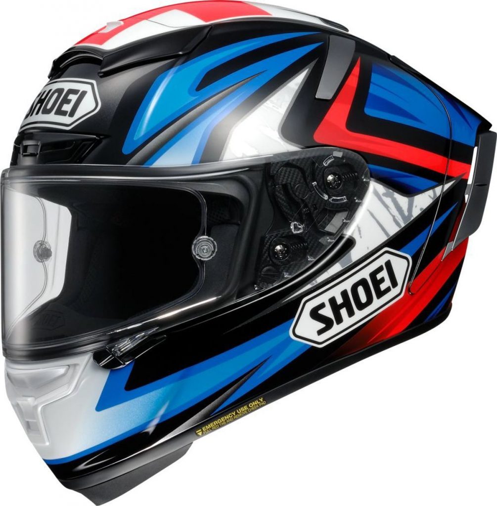 ショウエイ(SHOEI) バイクヘルメット フルフェイス X-Fourteen BRADLEY3 (ブラッドリー3) TC-1 RED/BLACK 