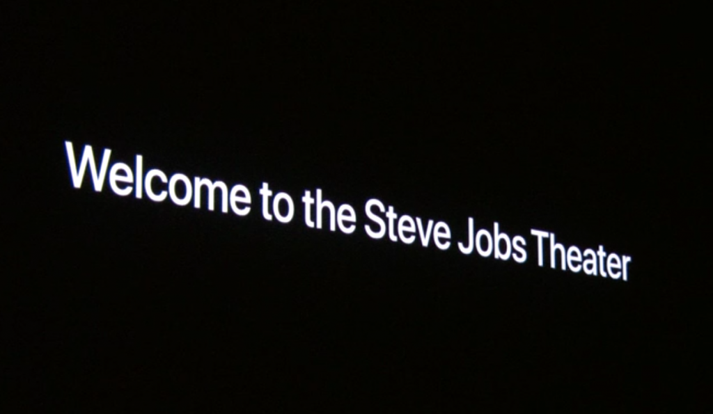 The first-ever event at the Steve Jobs Theater.