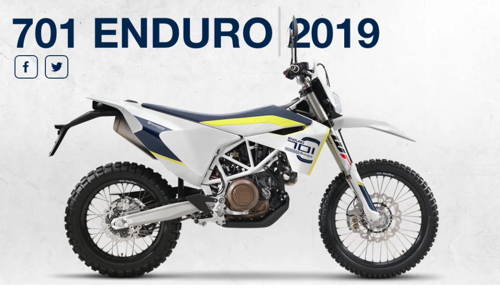 Husqvarna 701 ENDURO