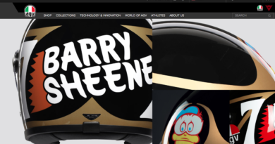 AGV X3000 Barry Sheene